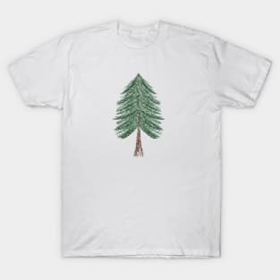 Pine Tree Sketch T-Shirt